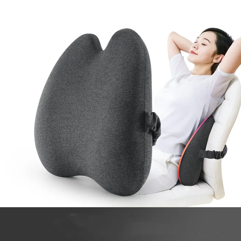 Double DJ Lumbar Pillow Back Support for Lower Back Pain Relief