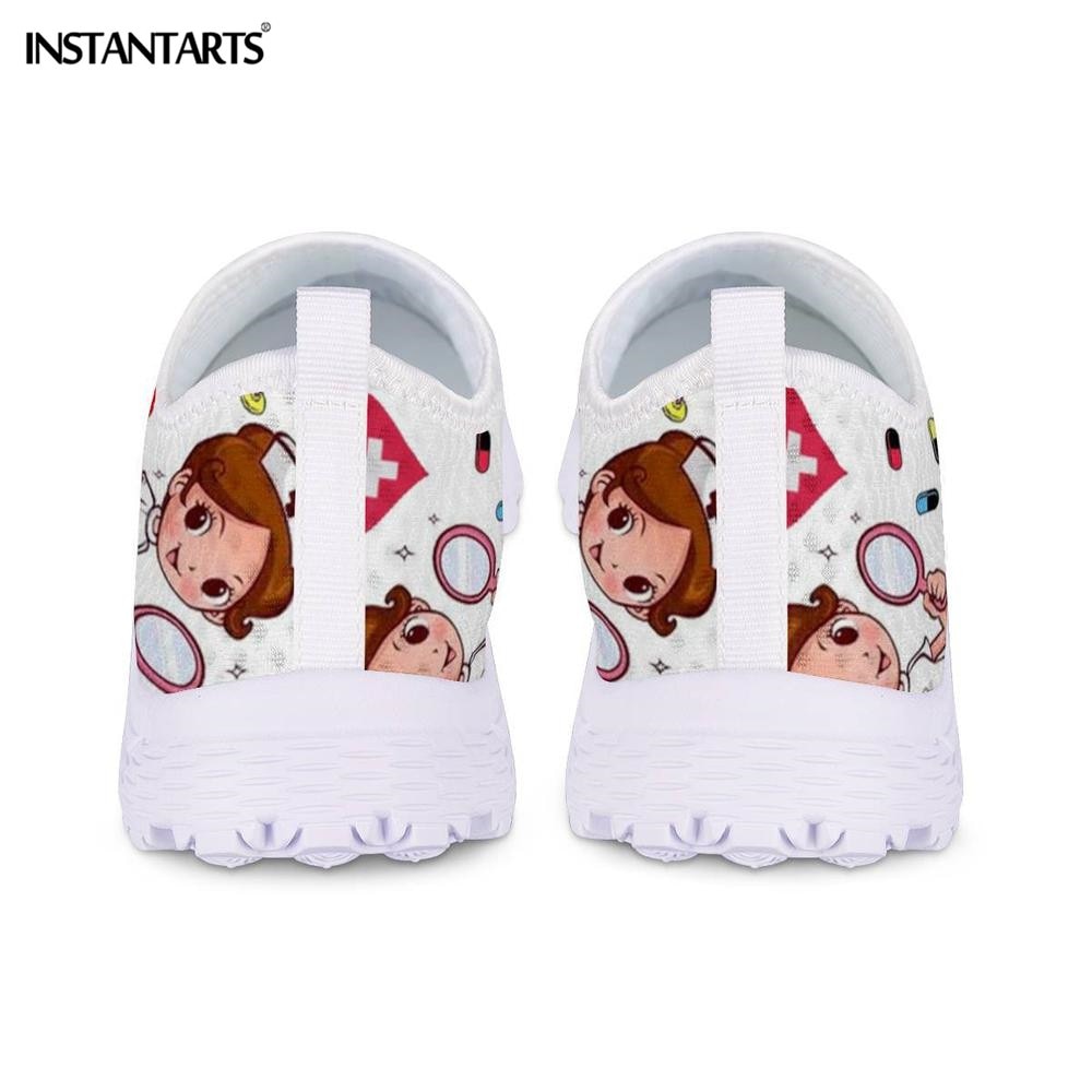 Nurse & Doctor Print Women Sneakers