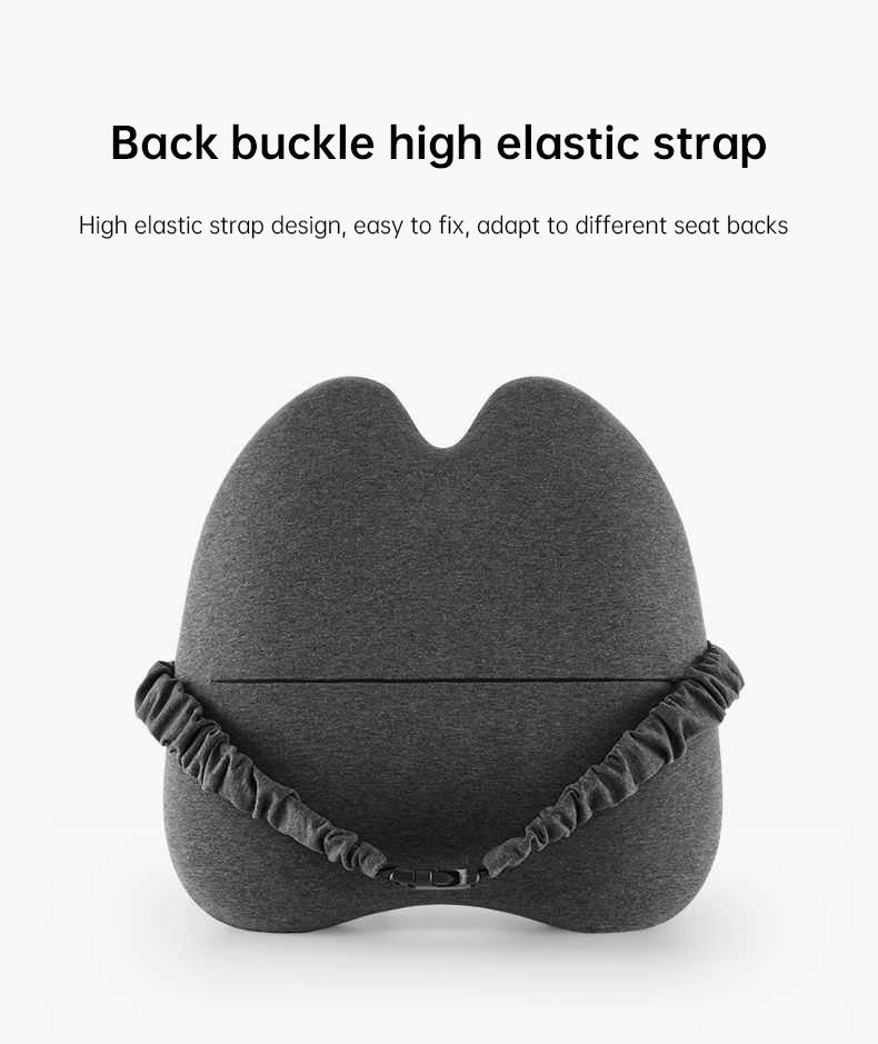 Double DJ Lumbar Pillow Back Support for Lower Back Pain Relief