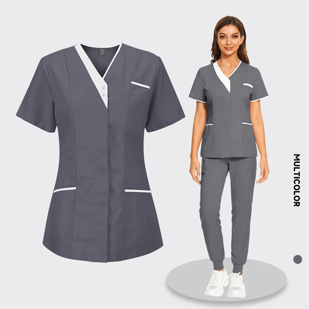 Double DJ Medical Women Scrubs