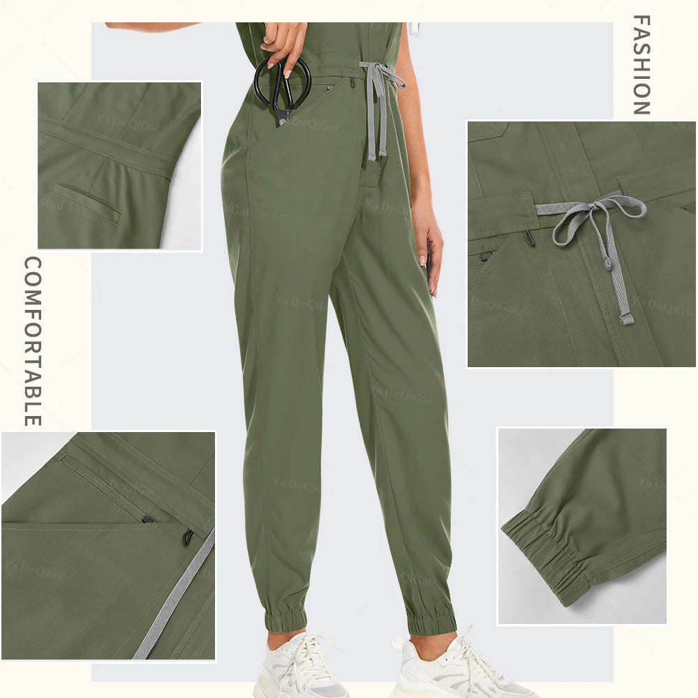 High-quality Double DJ  Gowns for Medical, Nursing Uniforms  Jumpsuits