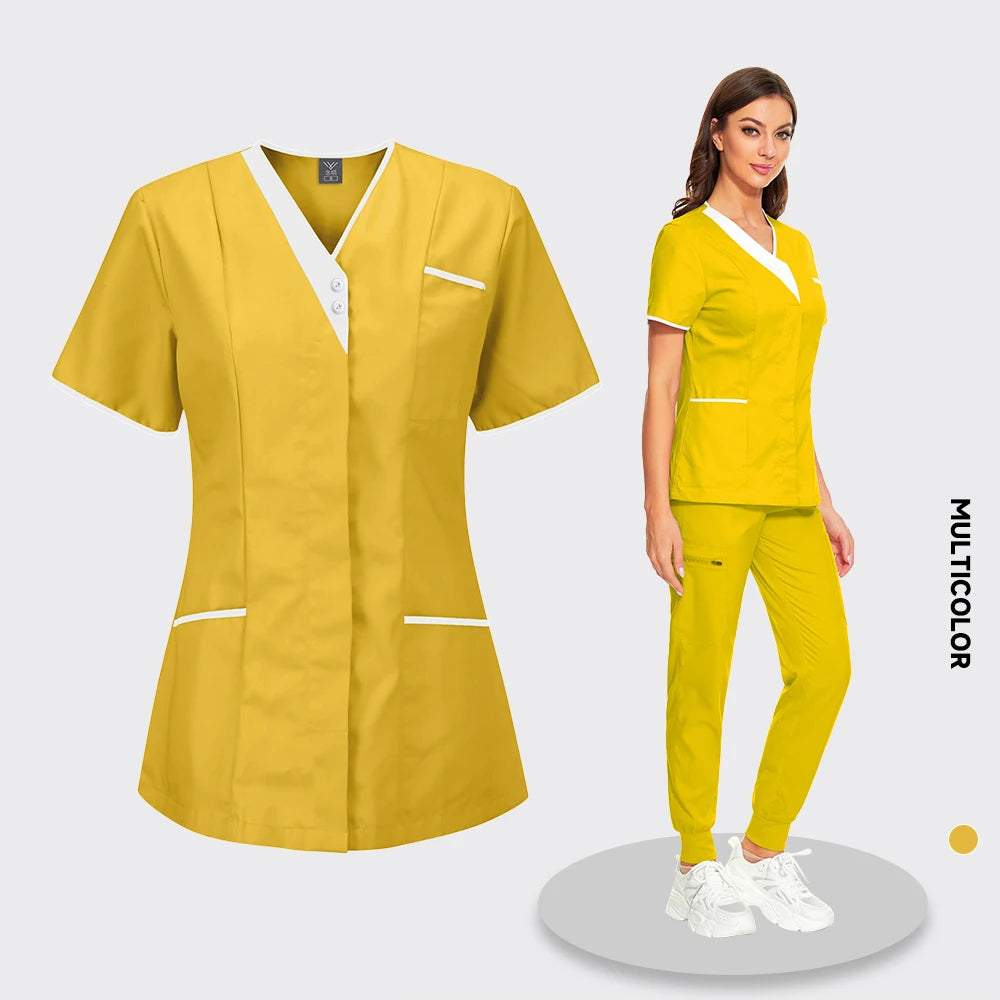 Double DJ Medical Women Scrubs